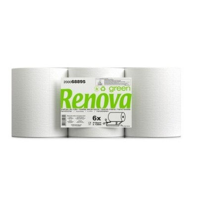 [92256] BOBINA AUTOCORTE RENOVA BLANCA 120M 6R