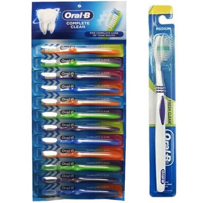 [97377] CEPILLO DENTAL ORAL B CLEAN MEDIUM 12U 8P